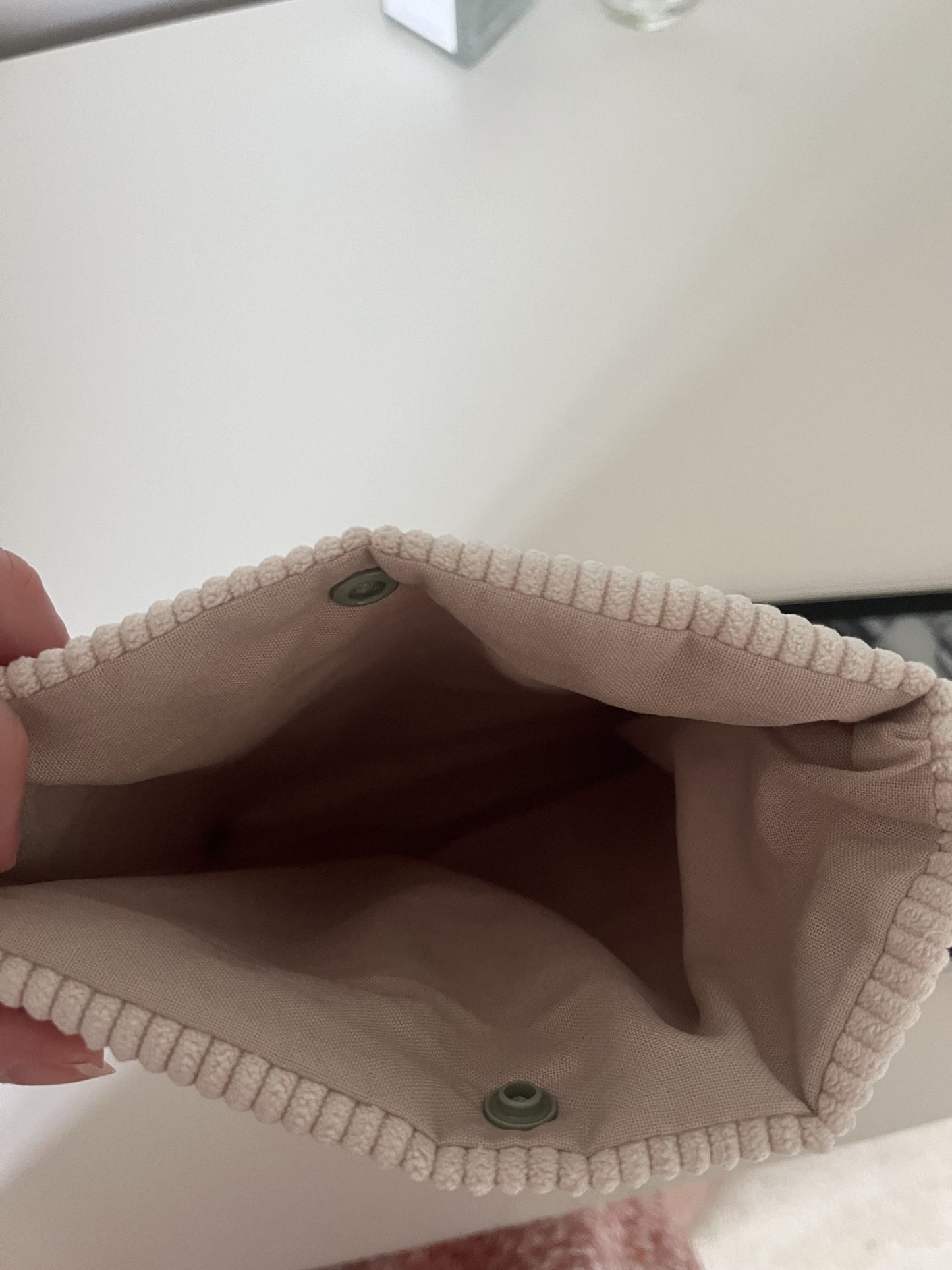 Pochette pression brodée Renard