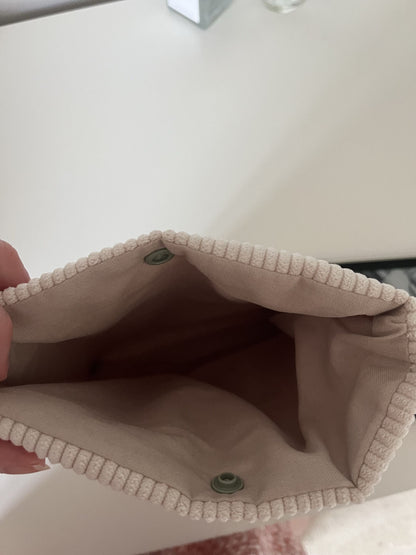 Pochette pression brodée Renard